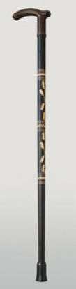 Фото Трость инвалидная деревянная Карпаты с деревянной ручкой 22 мм Н=860±5 мм.